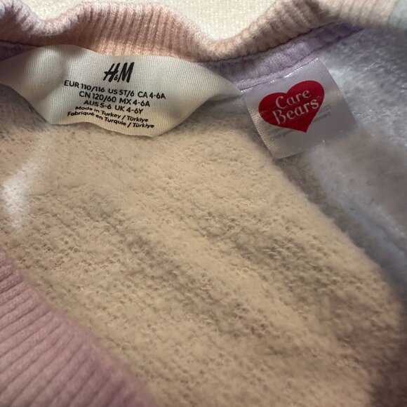 H&M | Retro Care Bears Sweatshirt | Kids 5T/6 - Picture 3 of 4